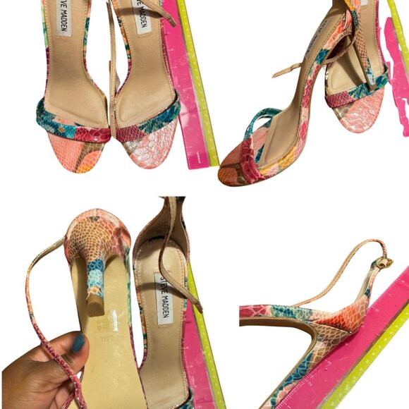 Steve Madden Size 8.5 Floral - Picture 3 of 5